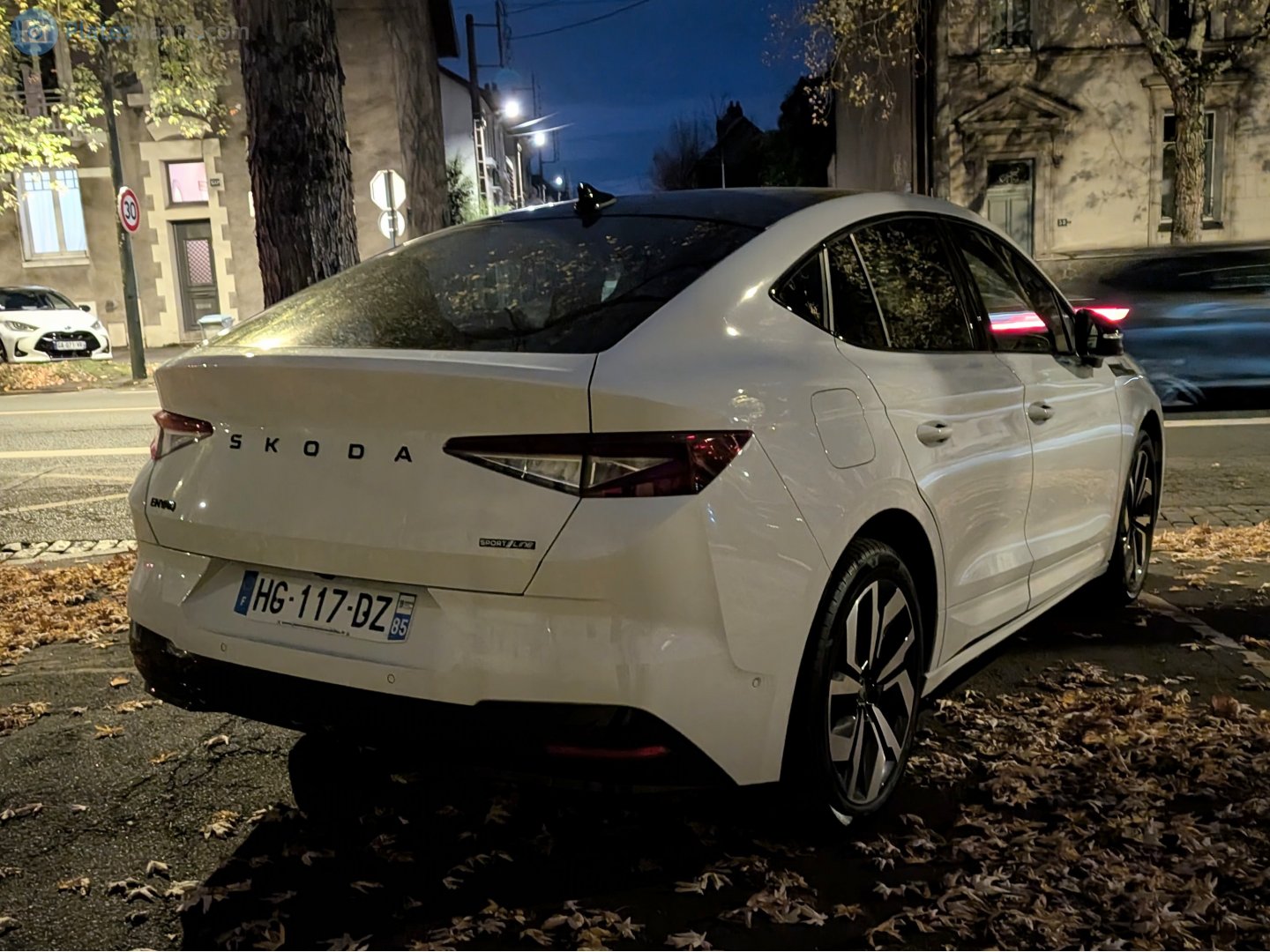 HG-117-DZ, Skoda Enyaq 1st gen iV Coupé (NY), facelift, 2025–