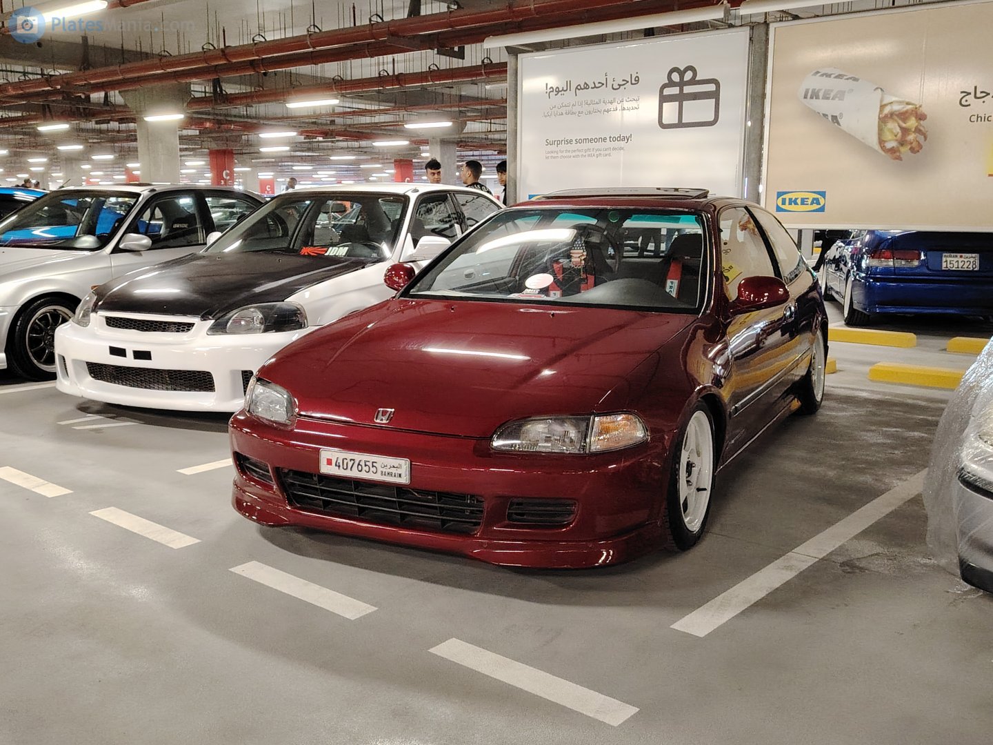 407655, Honda Civic 5th gen Hatch (EG/EH), 1991–1995