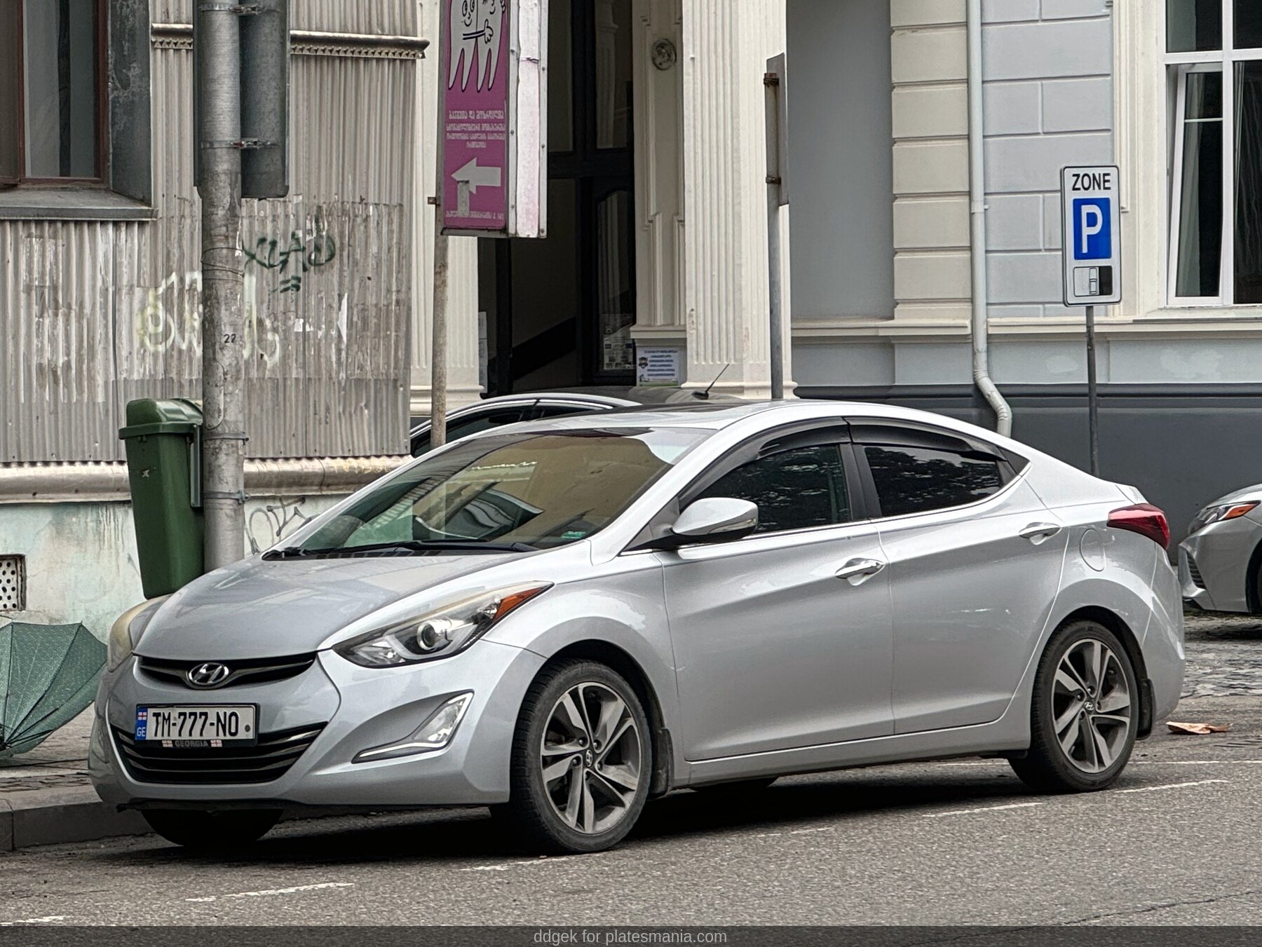 TM-777-NO, Hyundai Elantra 5th gen Sedan (MD), 2010–2016