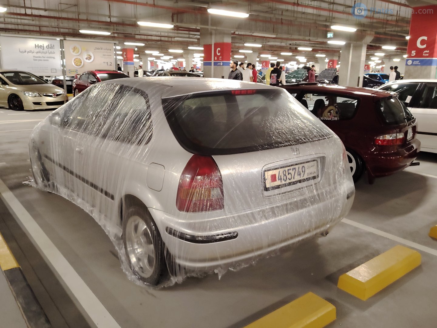 485749, Honda Civic 6th gen Hatchback (EK; Global-market), 1995–2000