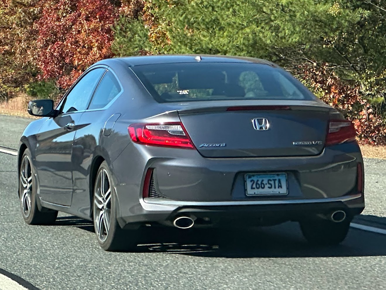 266-STA, Honda Accord 9th gen Coupe (CR), facelift, 2015–2017