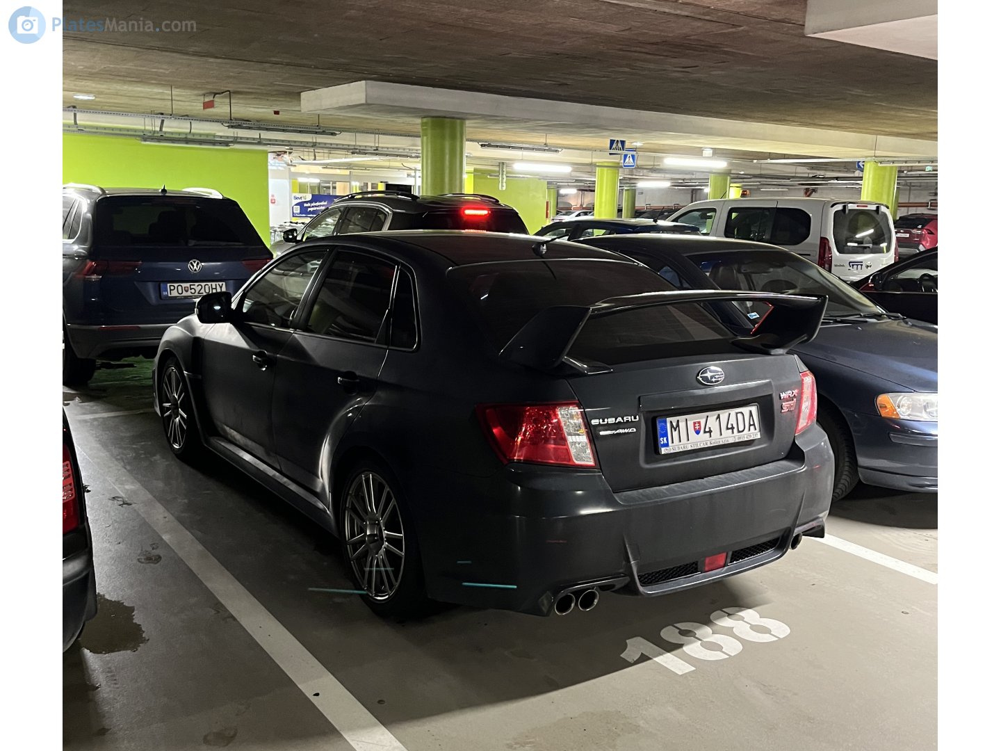 MI-414DA, Subaru Impreza WRX STi 3rd gen Sedan (GE/GV), 2007–2014