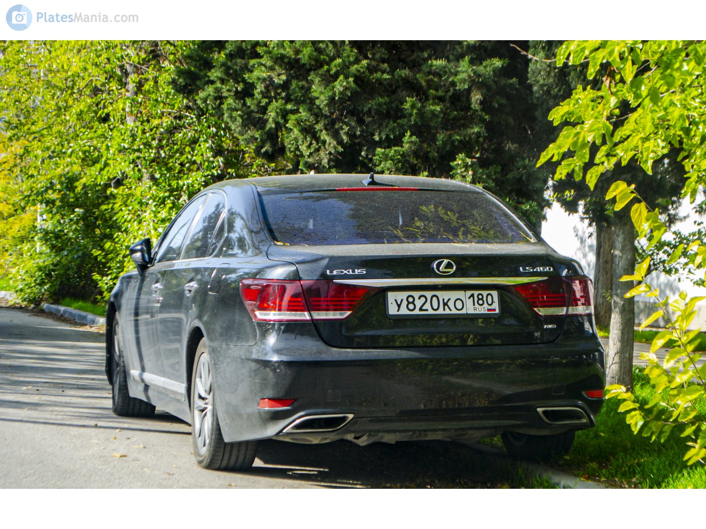 у 820 ко 180, Lexus LS 4th gen (XF40), facelift, 2012–2017