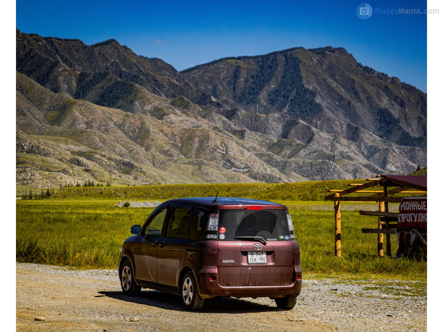 в 747 ох 155, Toyota Sienta 1st gen (XP80), 2003–2015