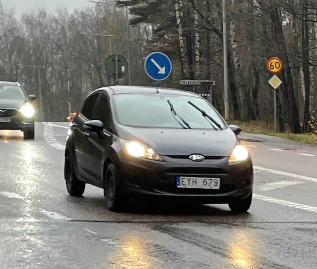 EYH 679, Ford Fiesta 6th gen 5-door Hatch (B299; JA8), 2008–2013