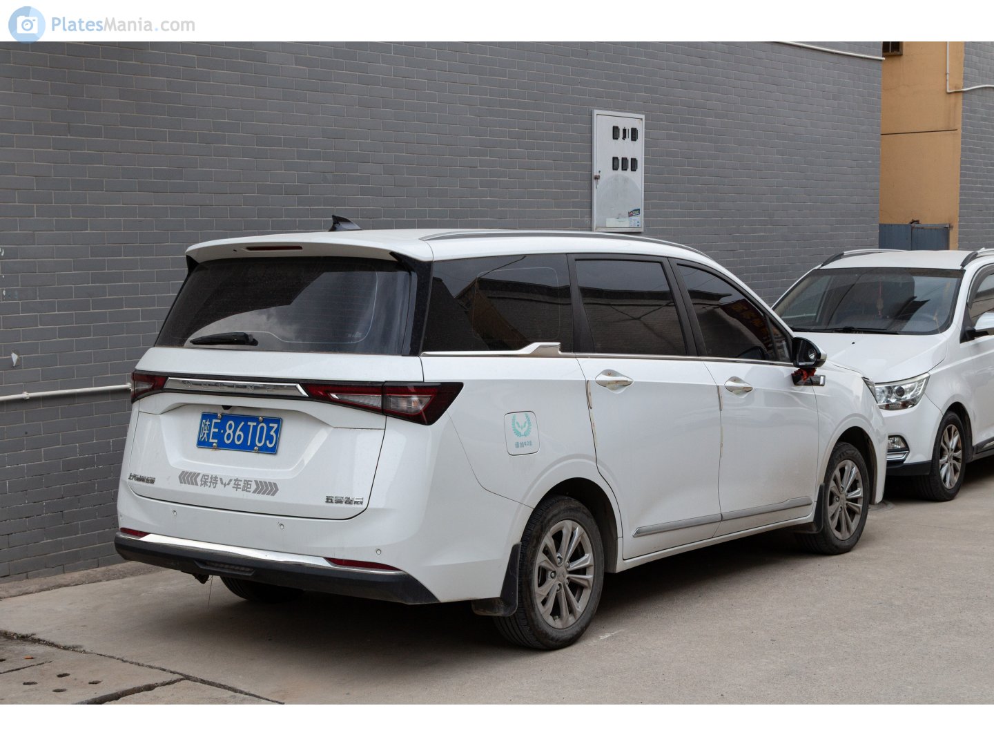 陕E·86T03, Wuling Jiachen 