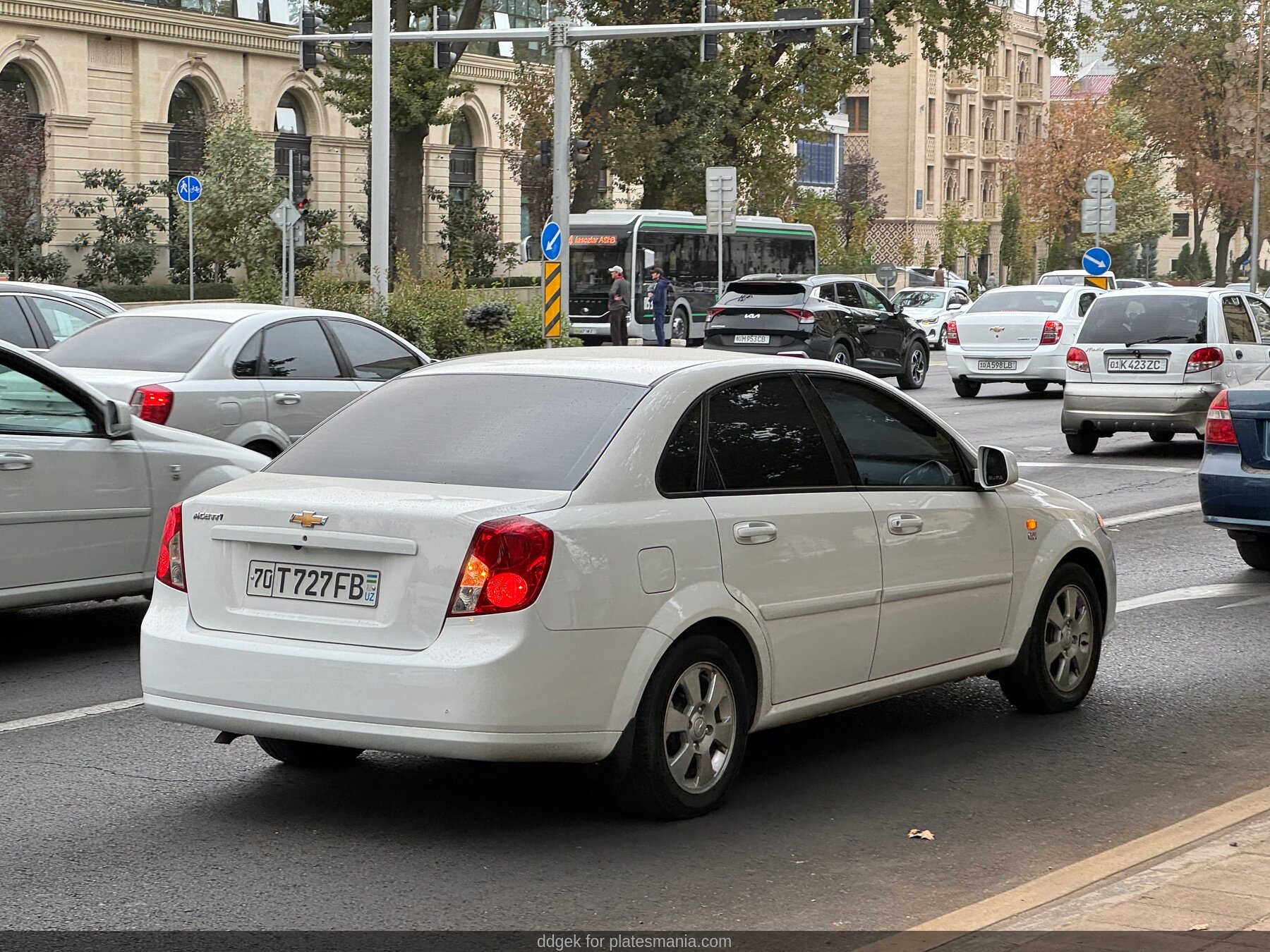 70 T 727 FB, Chevrolet Lacetti 1st gen Sedan (J200), 2004­–2012 (–2024 for UZ-market)