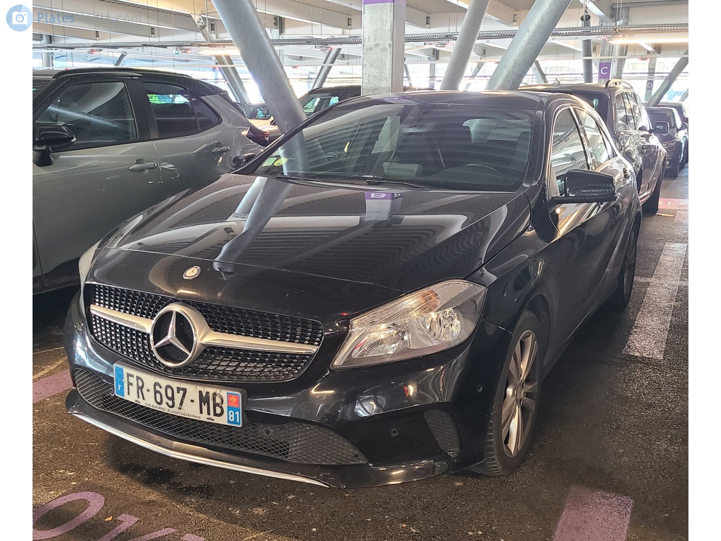 FR-697-MB, Mercedes-Benz A-Klasse 3rd gen (W176), 2012–2018