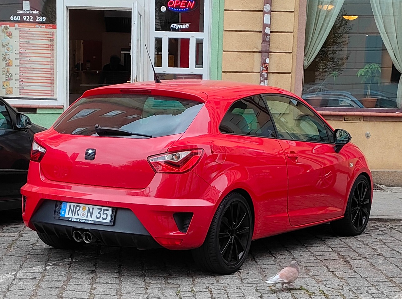 NR N 35, SEAT Ibiza 4th gen SC 3-door Hatch (6J), 2008–2017