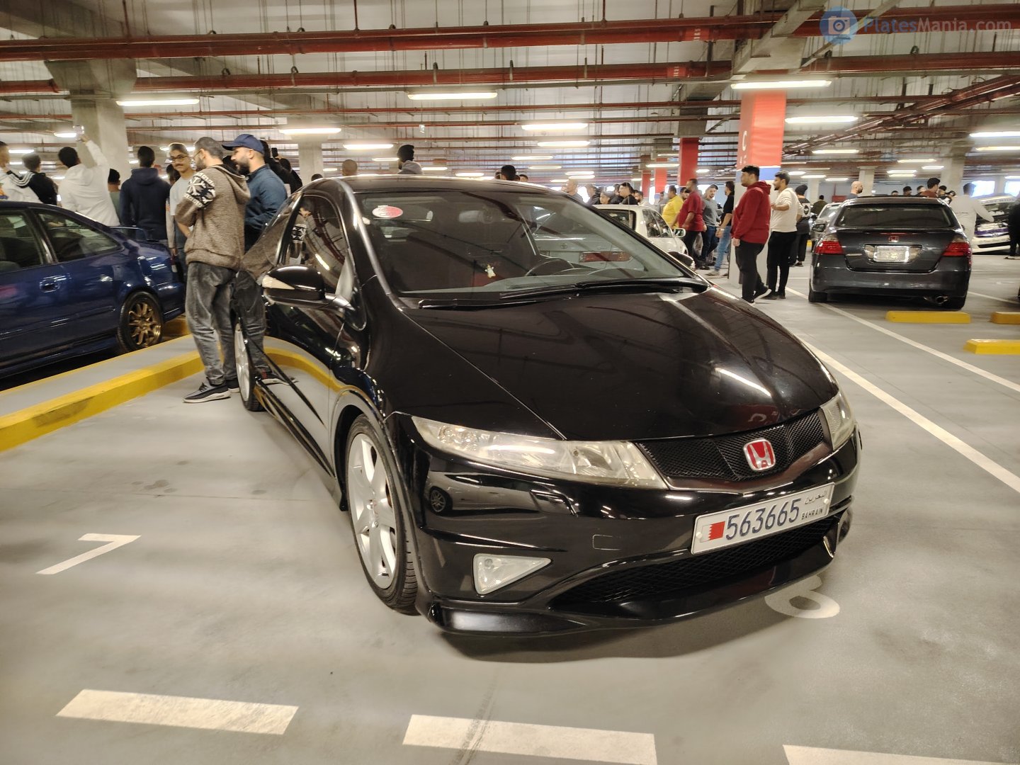 563665, Honda Civic 8th gen 3-door Hatch (FK/FN; Global-market), 2005–2012