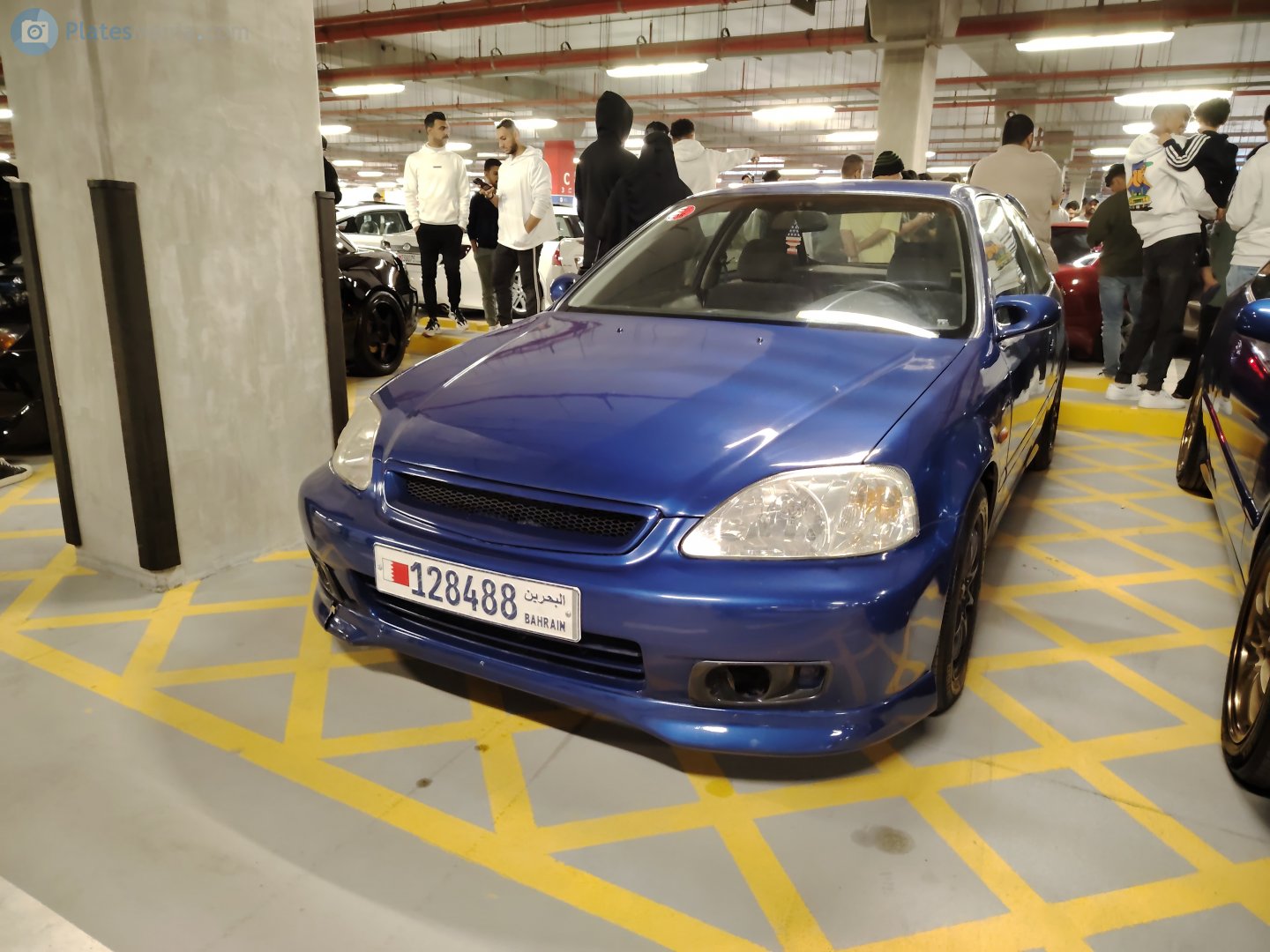 128488, Honda Civic 6th gen Hatchback (EK; Global-market), 1995–2000