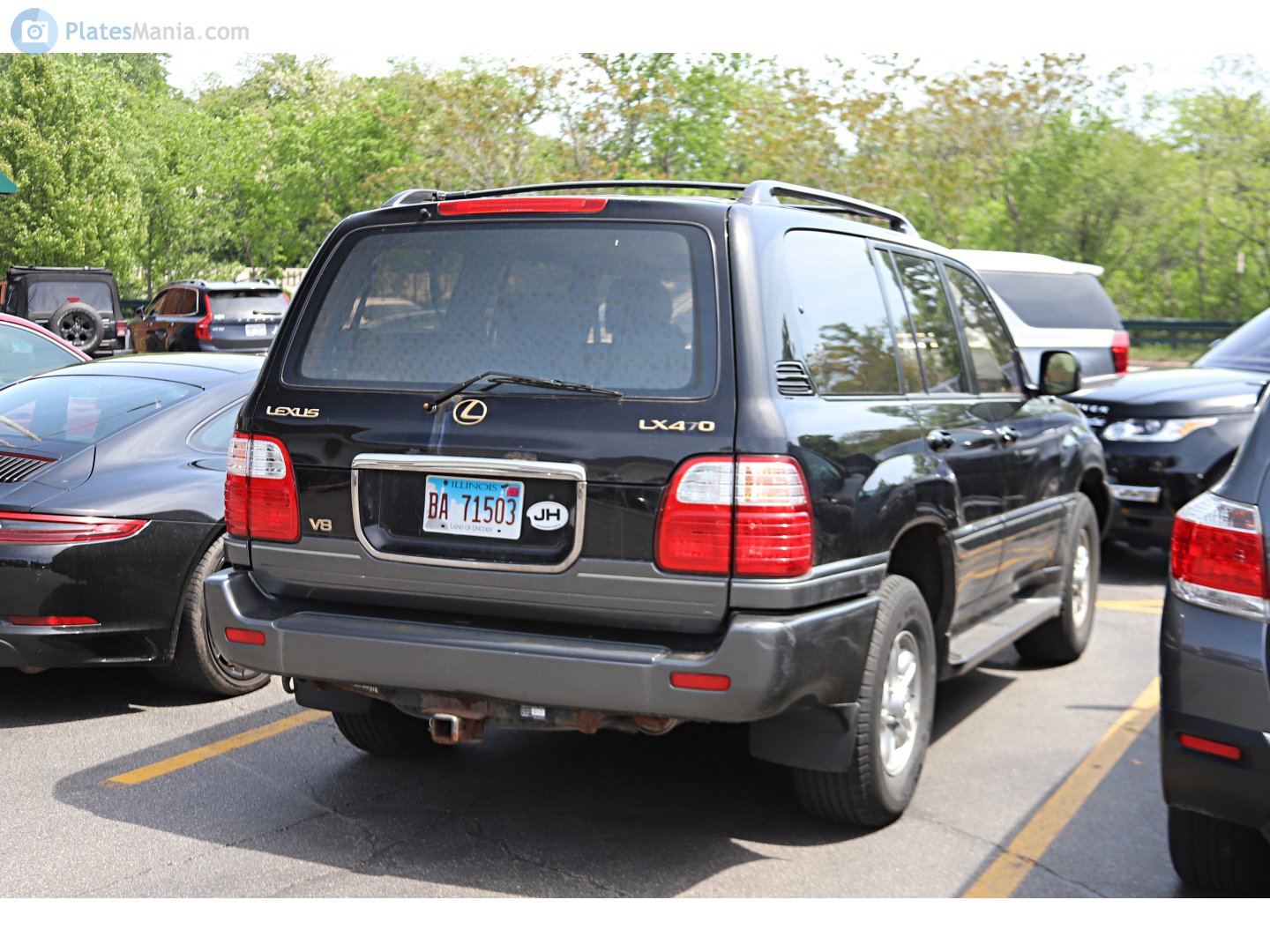 BA 71503, Lexus LX 2nd gen (J100), 1998–2007