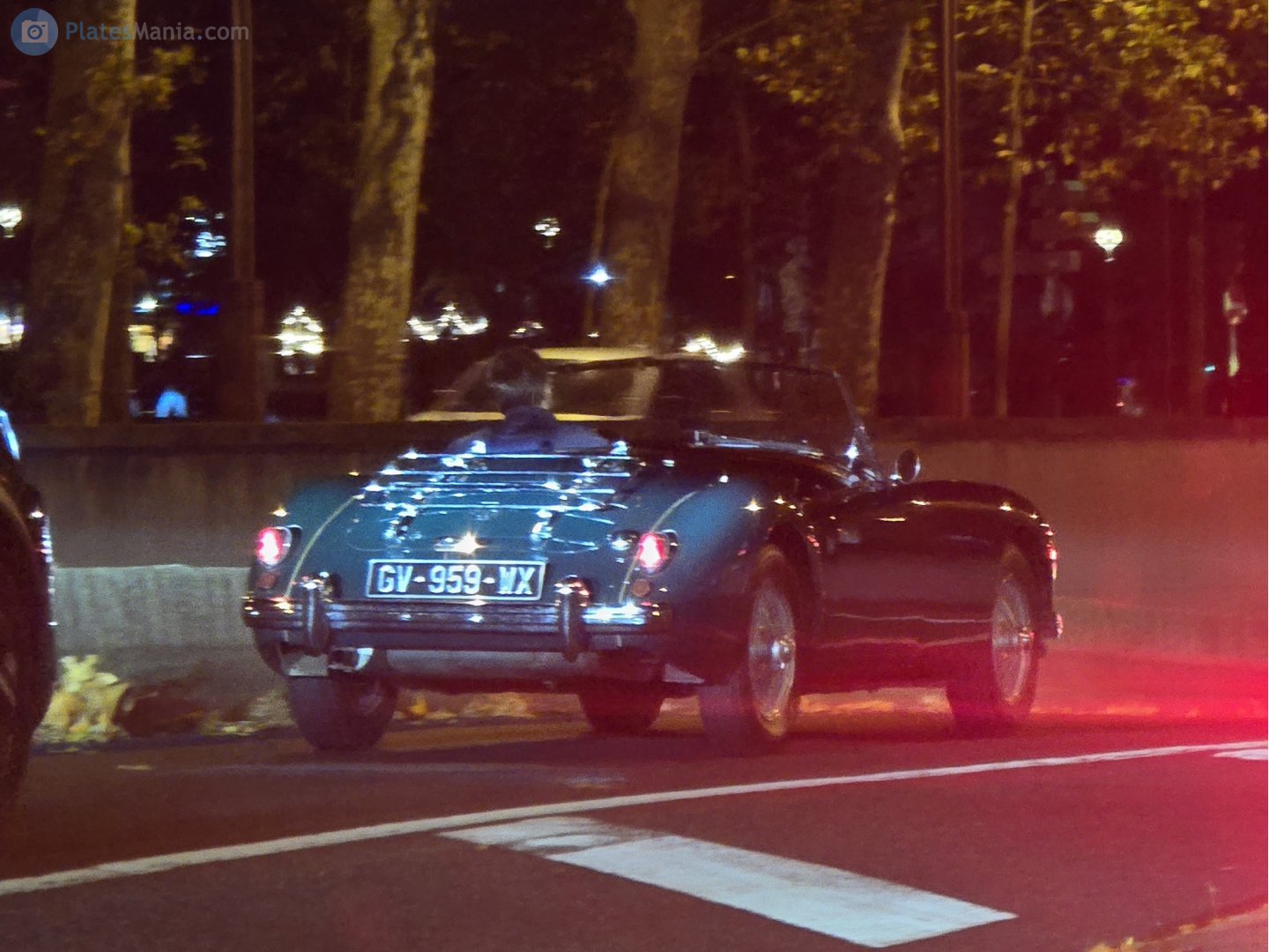 GV-959-WX, MG A 1st gen, 1955–1962