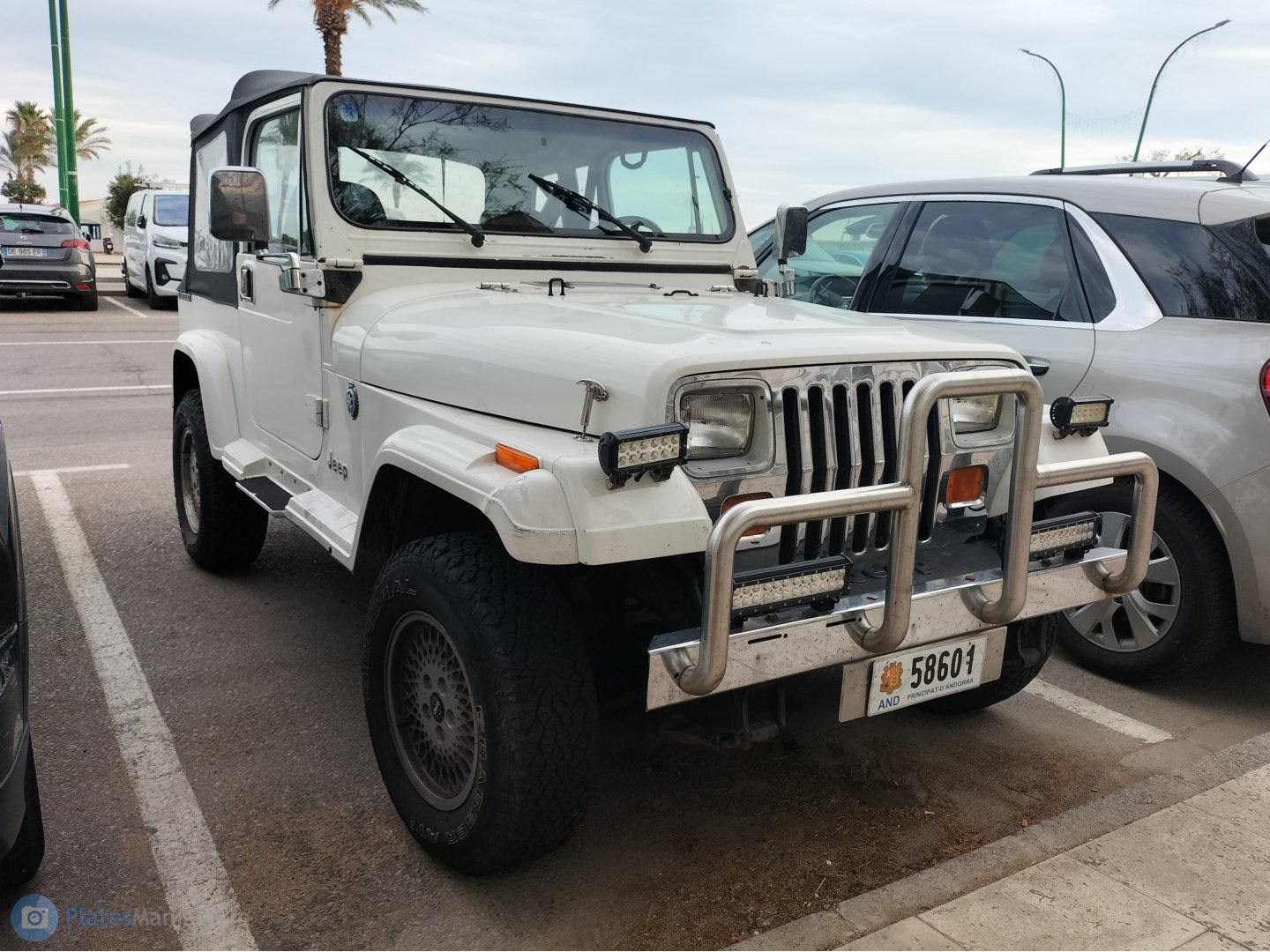 58601, Jeep Wrangler 1st gen (YJ), 1986–1995