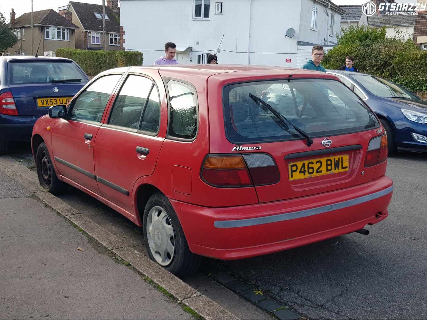 P462BWL, Nissan Almera 1st gen 5-door Hatch (N15), 1995–2000