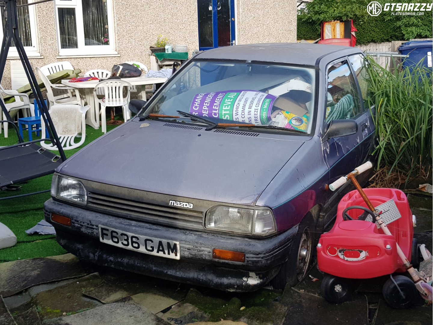 F636GAM, Mazda 121 1st gen (DA), 1987–1991