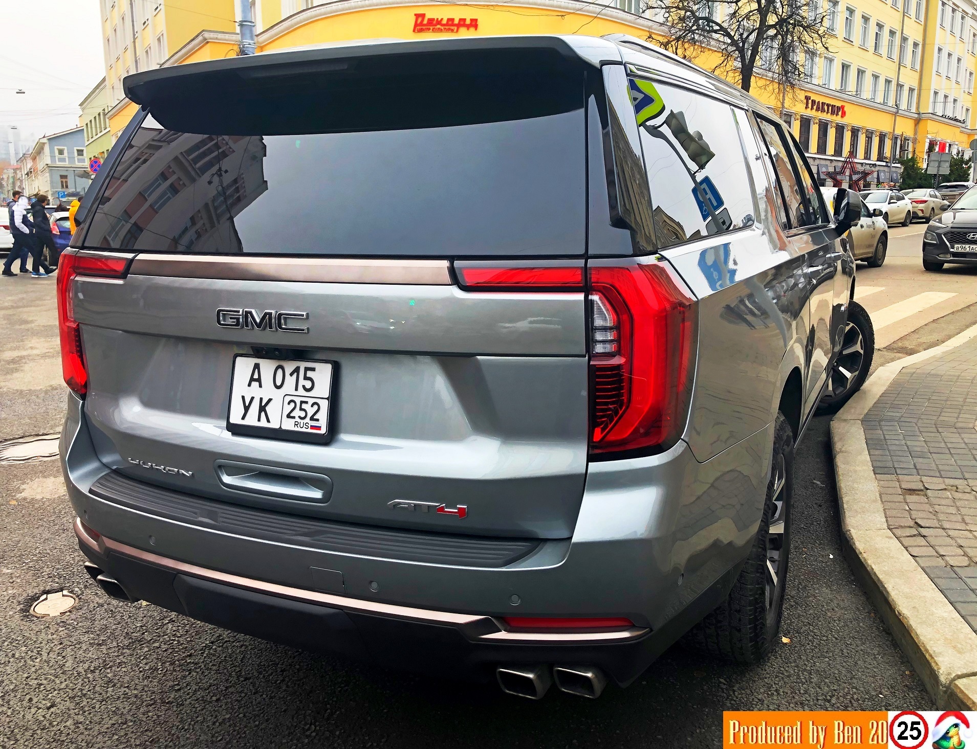 а 015 ук 252, GMC Yukon 5th gen (GMT1UG), facelift, 2024–