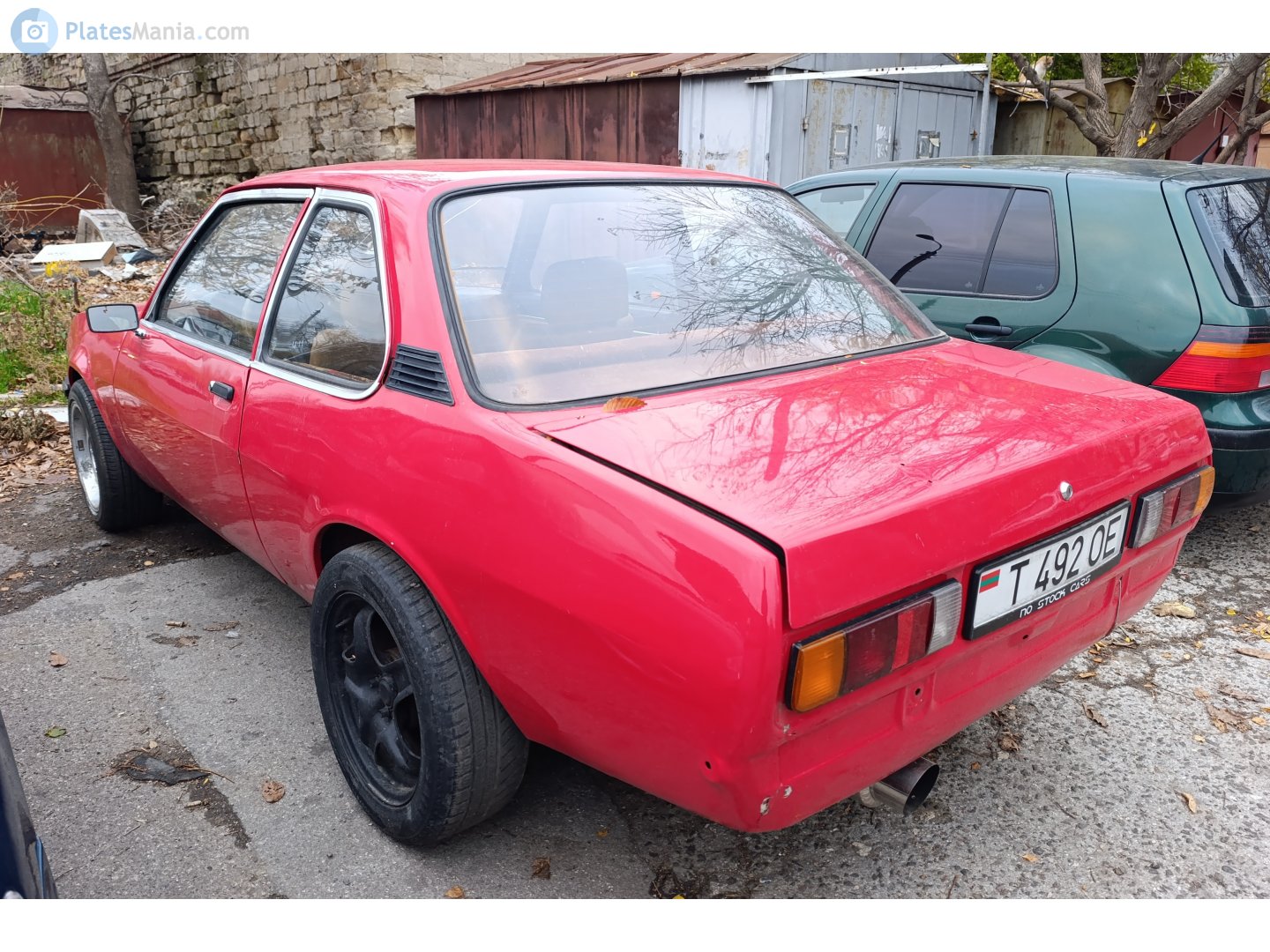 T 492 OE, Opel Ascona 2nd gen 2-door Sedan (B), 1975–1981