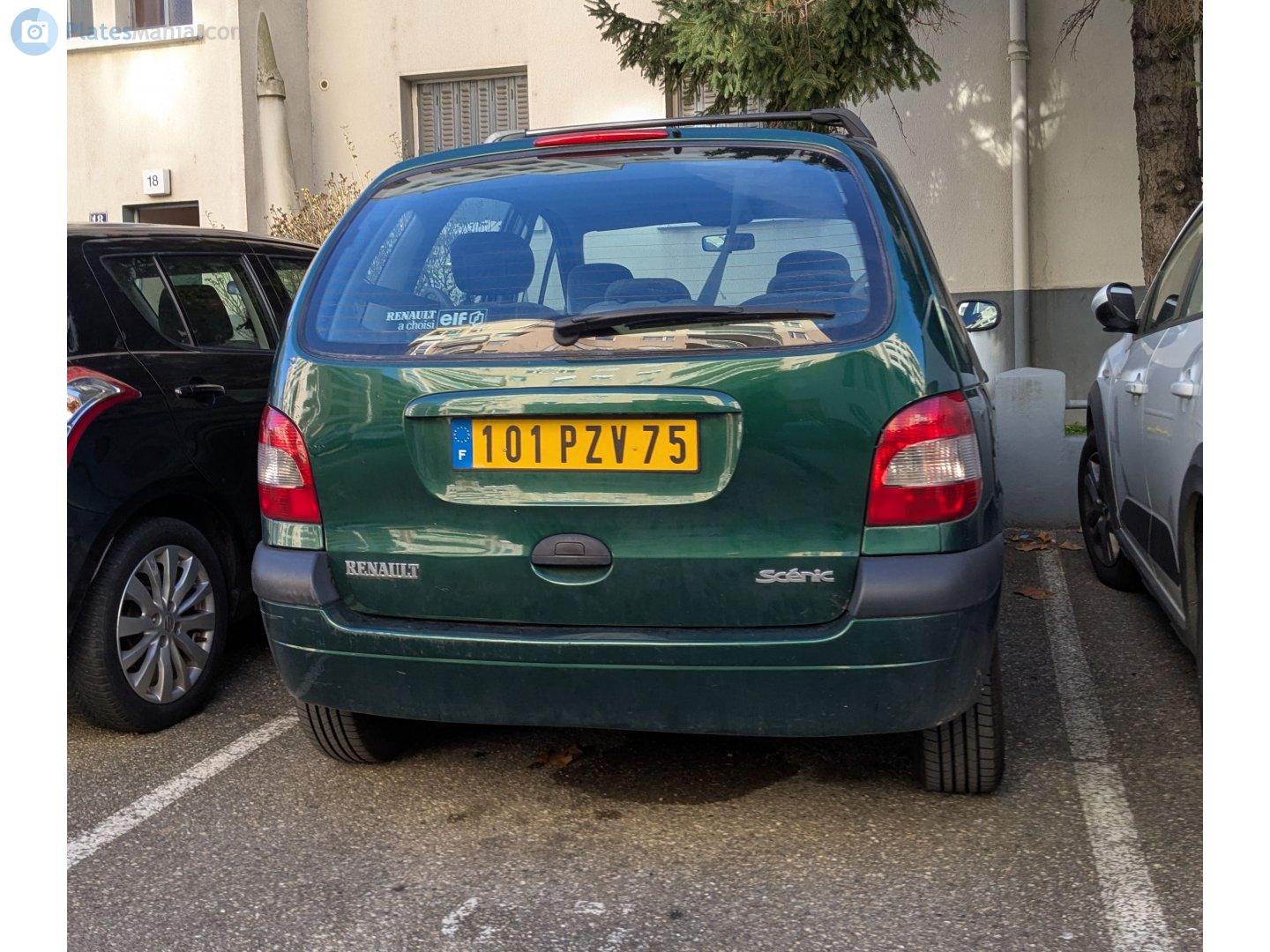 101 PZV 75, Renault Scénic 1st gen (J64), facelift, 1999–2003 (–2010 for LATAM-market)