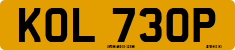 License plate of the United Kingdom, 1963 year system