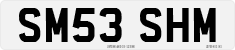 License plate of the United Kingdom, 2001 year system