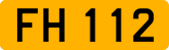 License plate of Luxembourg, 1978 year system