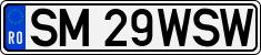 License plate of Romania, Regular plates