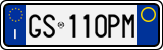 License plate of Italy, Cars (1994 year series)
