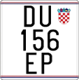 License plate of Croatia, Motorcycles