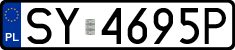 License plates of Poland, Regular car plates