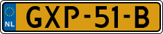 License plate of the Netherlands, Cars