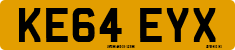 License plate of the United Kingdom, 2001 year system