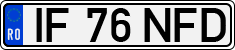 License plate of Romania, Regular plates