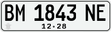 License plate of Indonesia, Regular plates