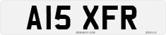 License plate of the United Kingdom, 1983 year system
