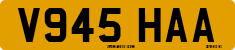 License plate of the United Kingdom, 1983 year system