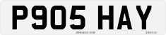 License plate of the United Kingdom, 1983 year system