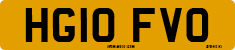 License plate of the United Kingdom, 2001 year system