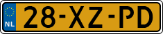License plate of the Netherlands, Cars