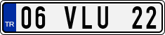 License plate of Turkey, Regular plates