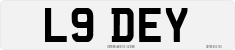 License plate of the United Kingdom, 1983 year system
