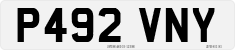 License plate of the United Kingdom, 1983 year system