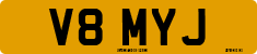 License plate of the United Kingdom, 1983 year system