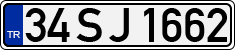License plate of Turkey, Regular plates