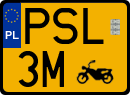 License plates of Poland, Oldtimers