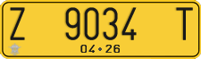 License plate of Indonesia, Commercial vehicles