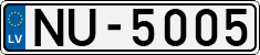 License plate of Latvia, Regular car plates