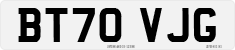 License plate of the United Kingdom, 2001 year system