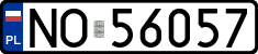 License plates of Poland, Regular car plates