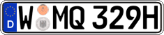 German license plate, Plates for oldtimers (type 